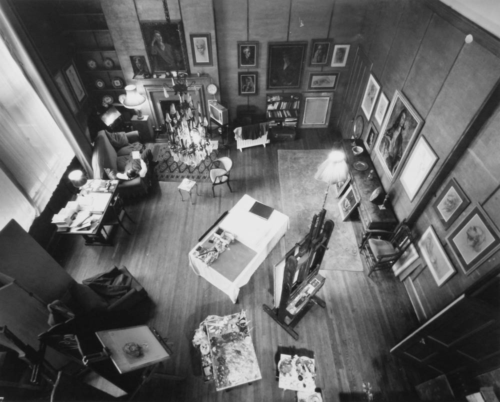 Alan Sutherland | Artist Studio | Cadogan Square, London | 1960