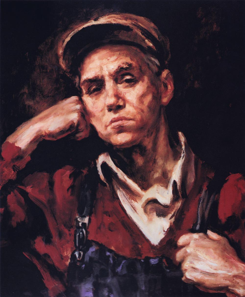 Portrait - John Russell, Craneman, Grangemouth Docks, Forth Ports