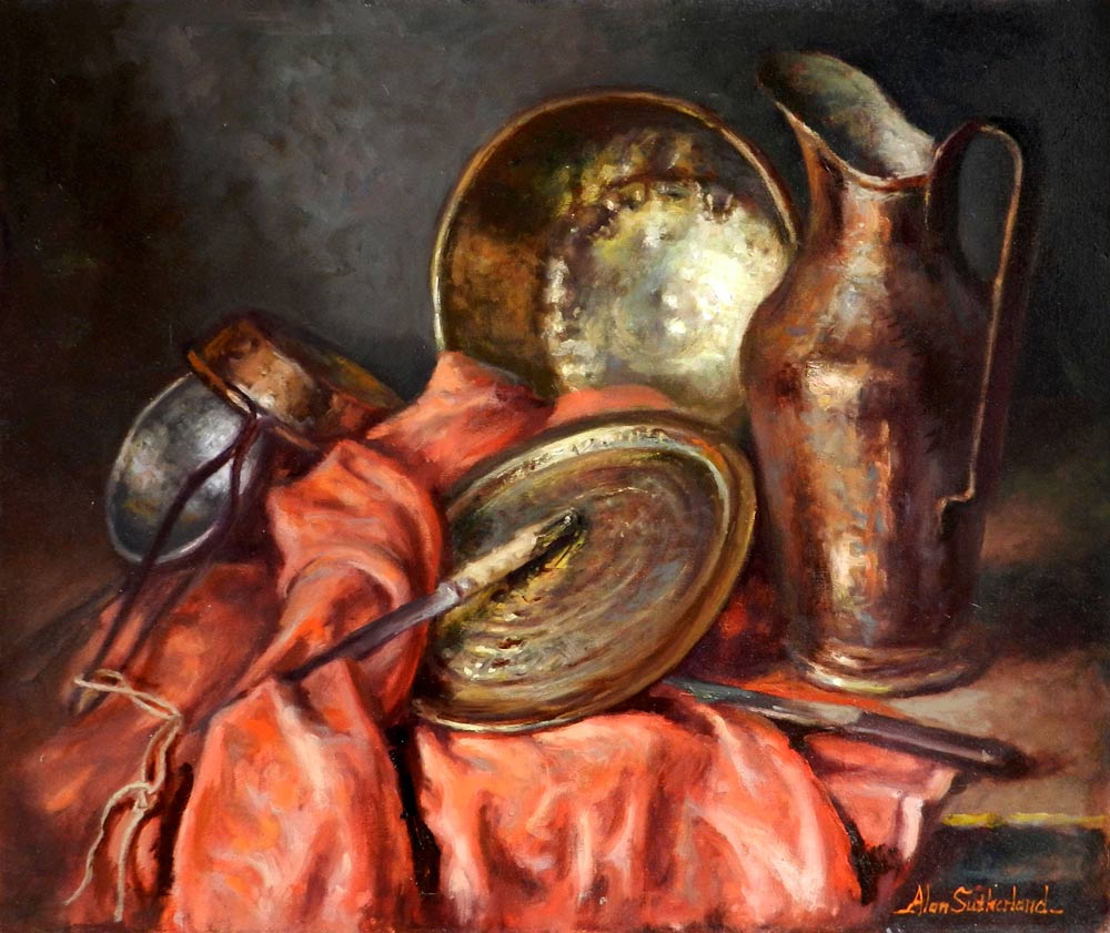 Still life - Copper Composition
