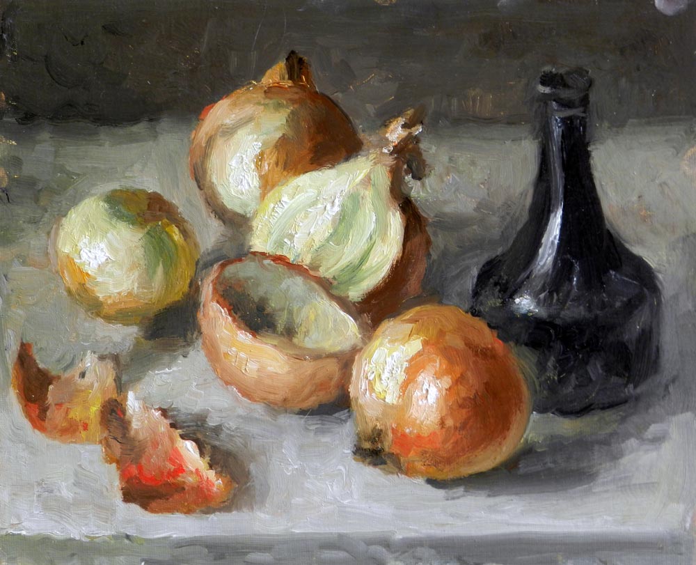 Still life - Onions